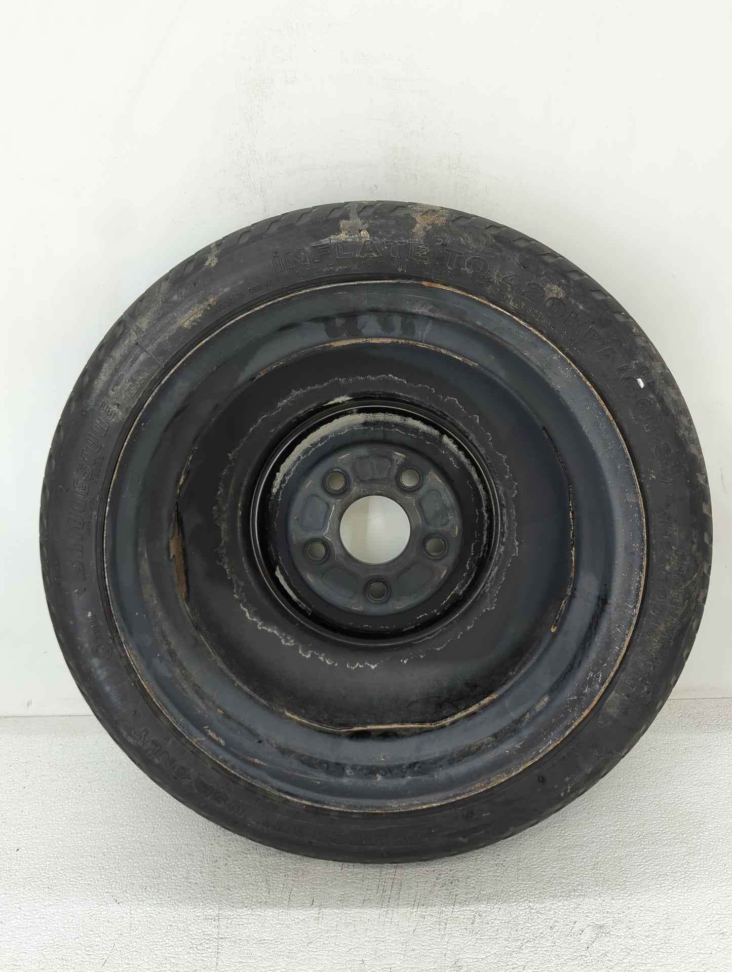 1992-2006 Hyundai Elantra Spare Donut Tire Wheel Rim Oem - Oemusedautoparts1.com