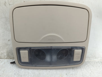 2006 Hyundai Elantra Overhead Console W/rear Climate Control Beige - Oemusedautoparts1.com