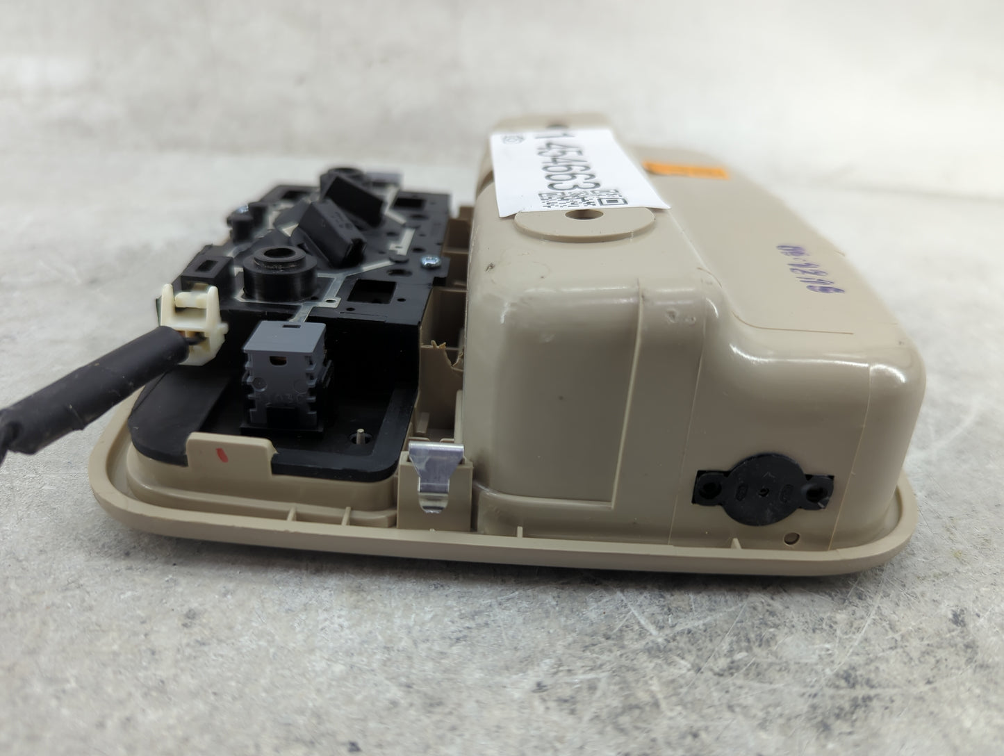 2006 Hyundai Elantra Overhead Console W/rear Climate Control Beige - Oemusedautoparts1.com