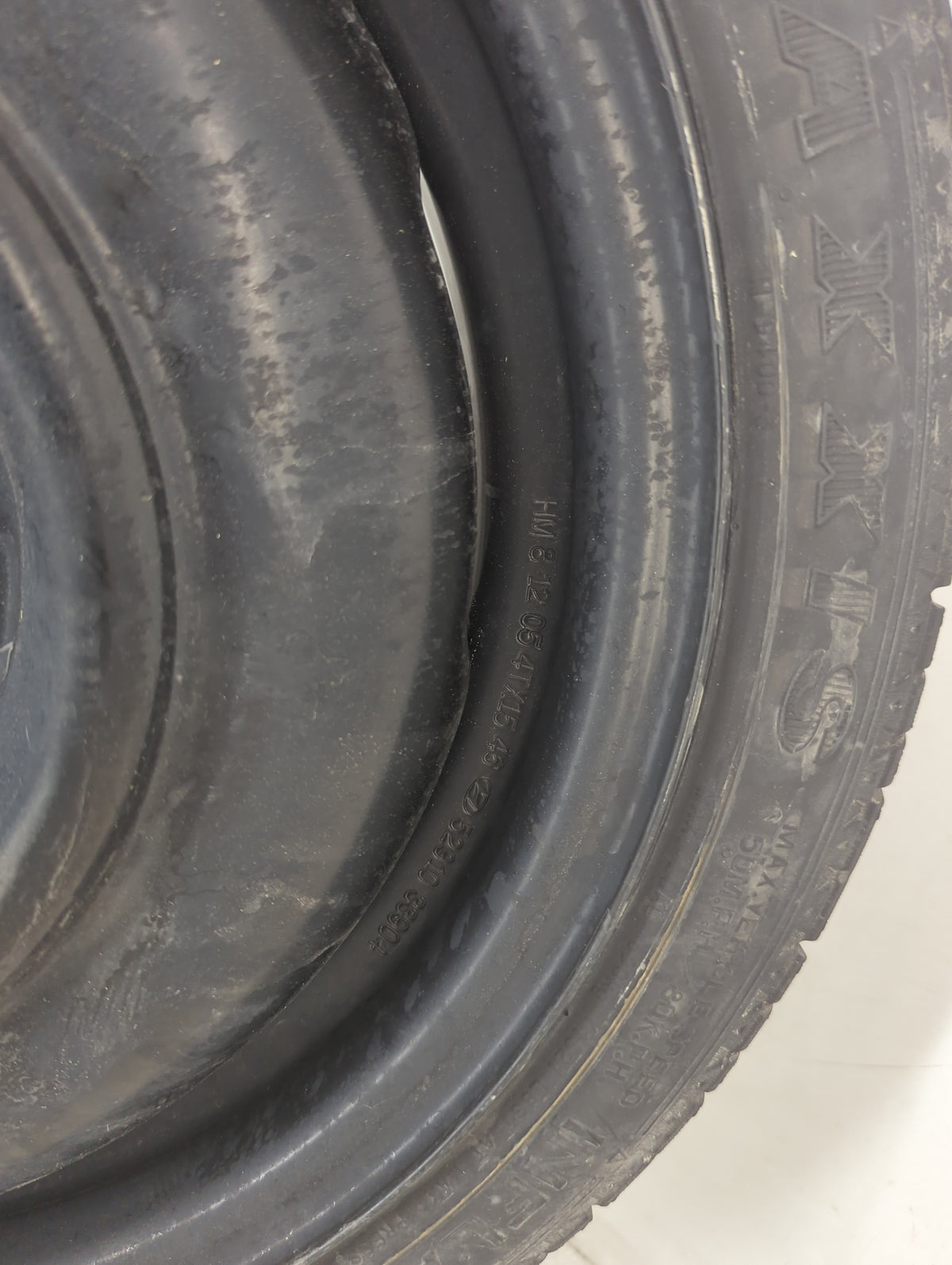 1992-2006 Hyundai Elantra Spare Donut Tire Wheel Rim Oem 1498494 - Oemusedautoparts1.com