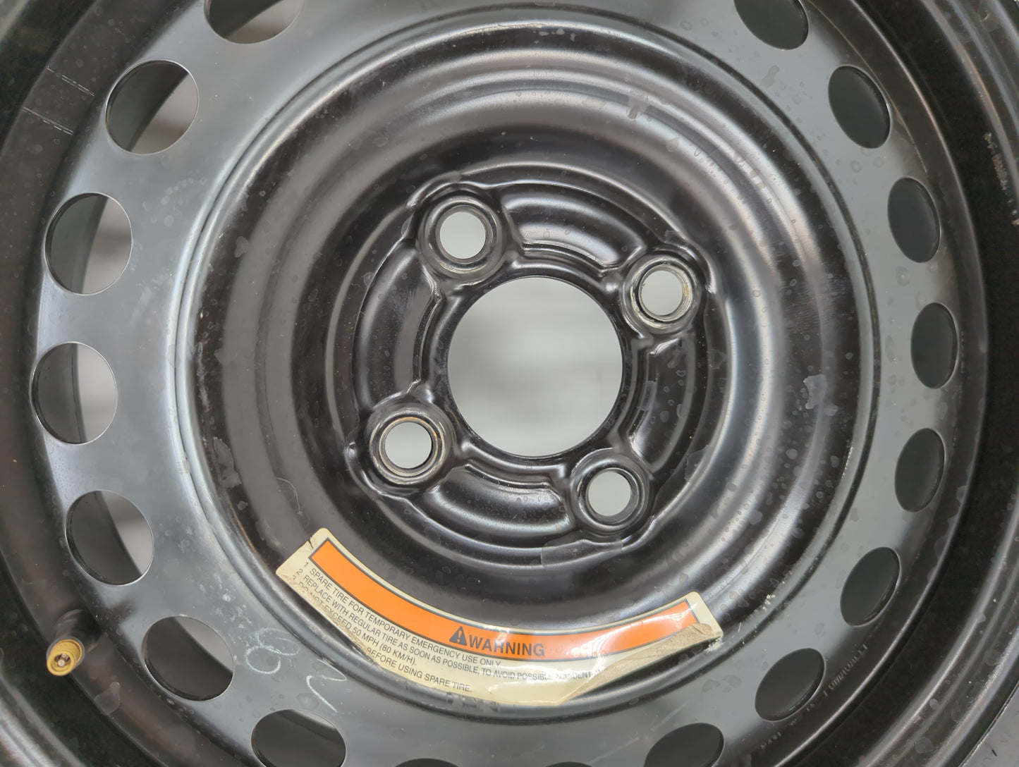 1992-2006 Hyundai Elantra Spare Donut Tire Wheel Rim Oem - Oemusedautoparts1.com