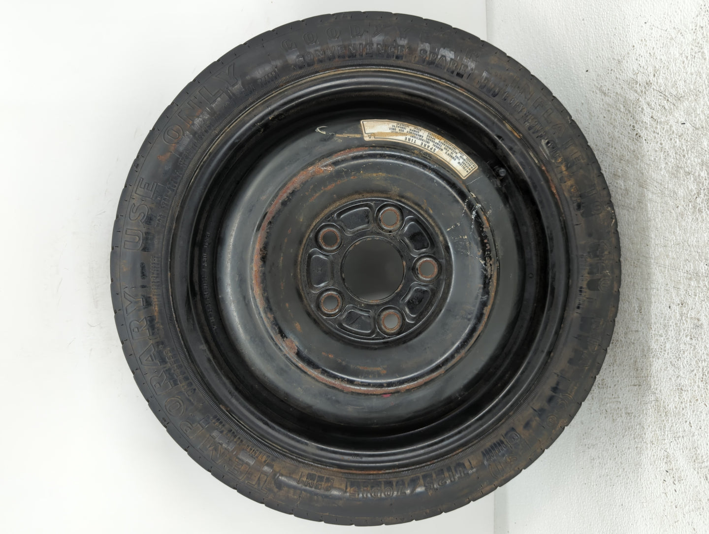 1992-2006 Hyundai Elantra Spare Donut Tire Wheel Rim Oem - Oemusedautoparts1.com