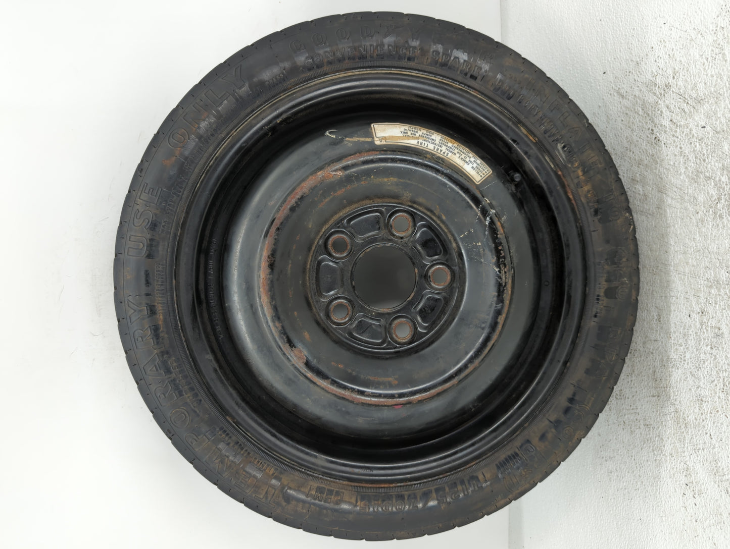 1992-2006 Hyundai Elantra Spare Donut Tire Wheel Rim Oem - Oemusedautoparts1.com