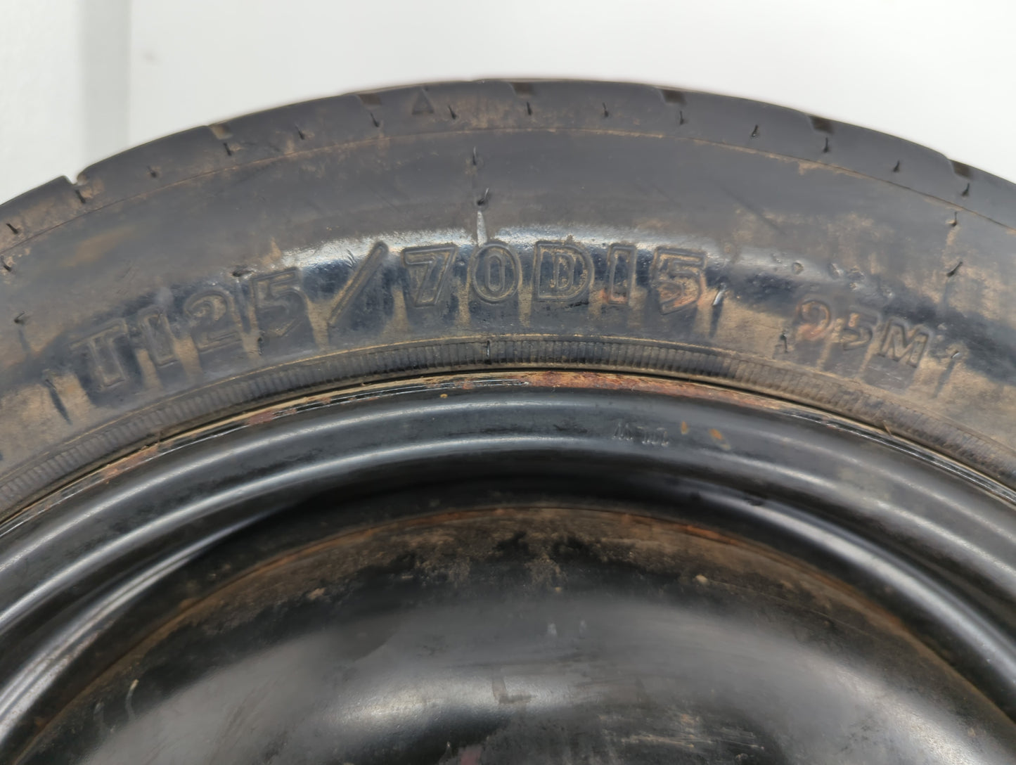 1992-2006 Hyundai Elantra Spare Donut Tire Wheel Rim Oem - Oemusedautoparts1.com