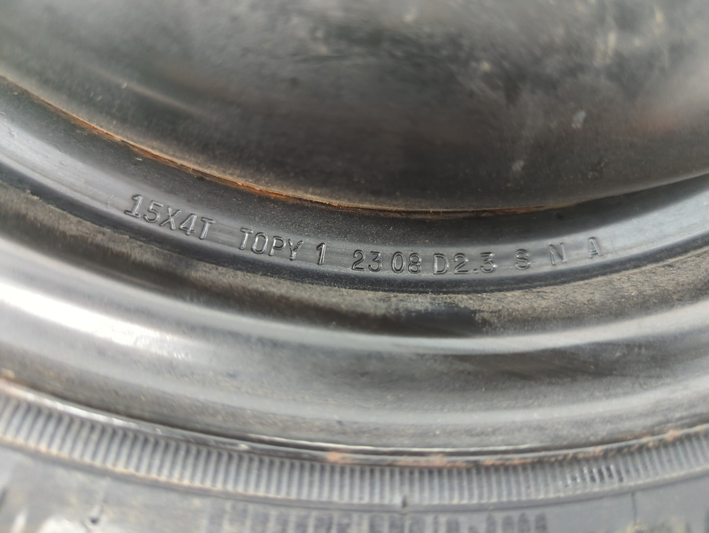 1992-2006 Hyundai Elantra Spare Donut Tire Wheel Rim Oem - Oemusedautoparts1.com