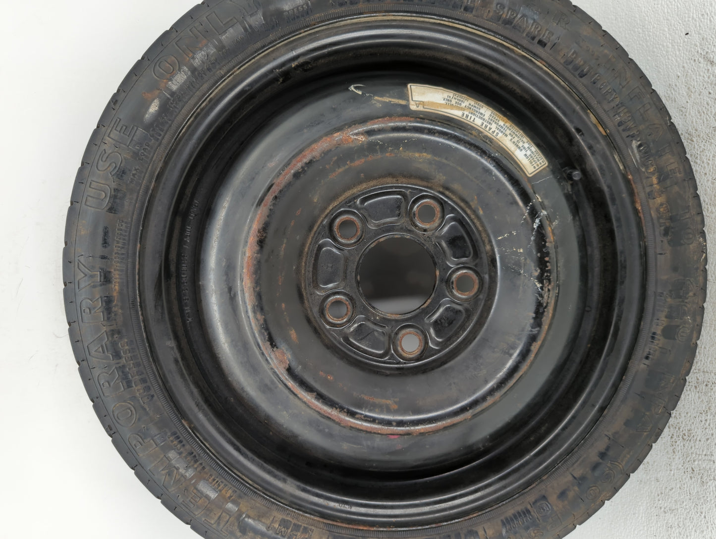 1992-2006 Hyundai Elantra Spare Donut Tire Wheel Rim Oem - Oemusedautoparts1.com
