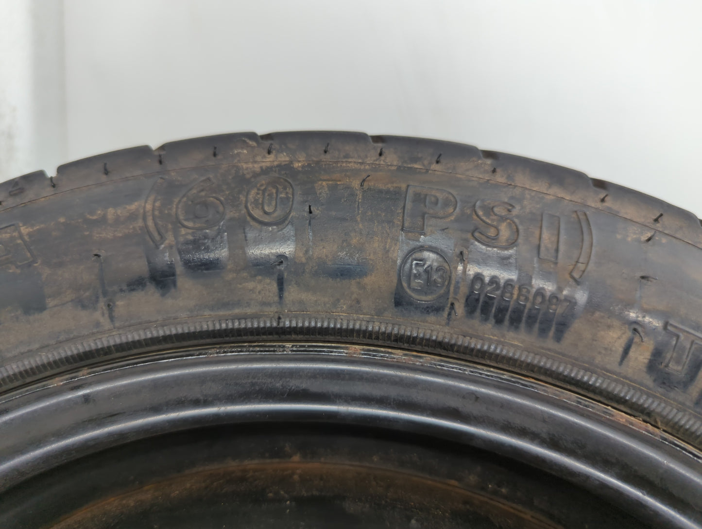 1992-2006 Hyundai Elantra Spare Donut Tire Wheel Rim Oem - Oemusedautoparts1.com