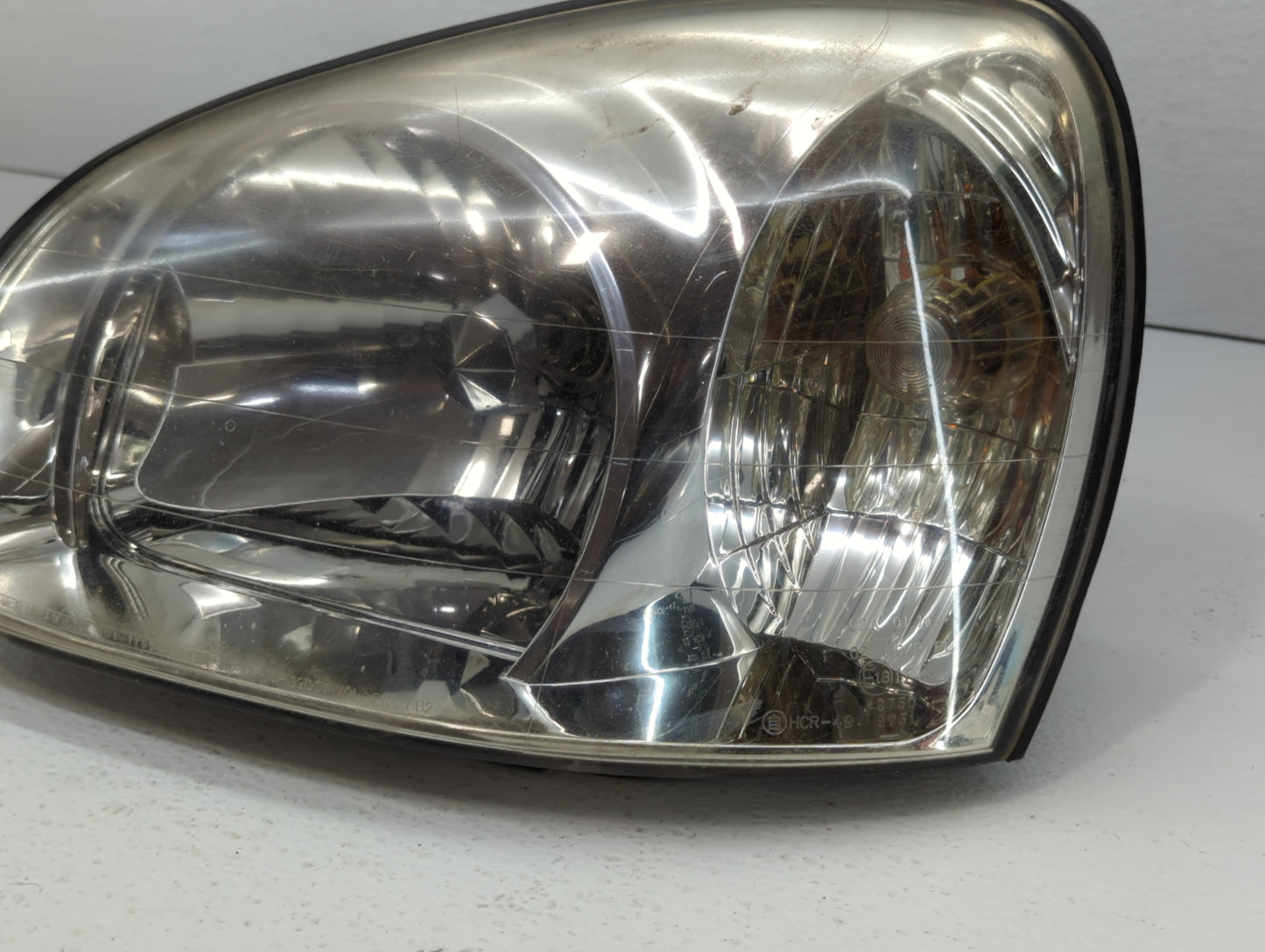 2004-2006 Hyundai Santa Fe Driver Left Oem Head Light Headlight Lamp 459545 - Oemusedautoparts1.com