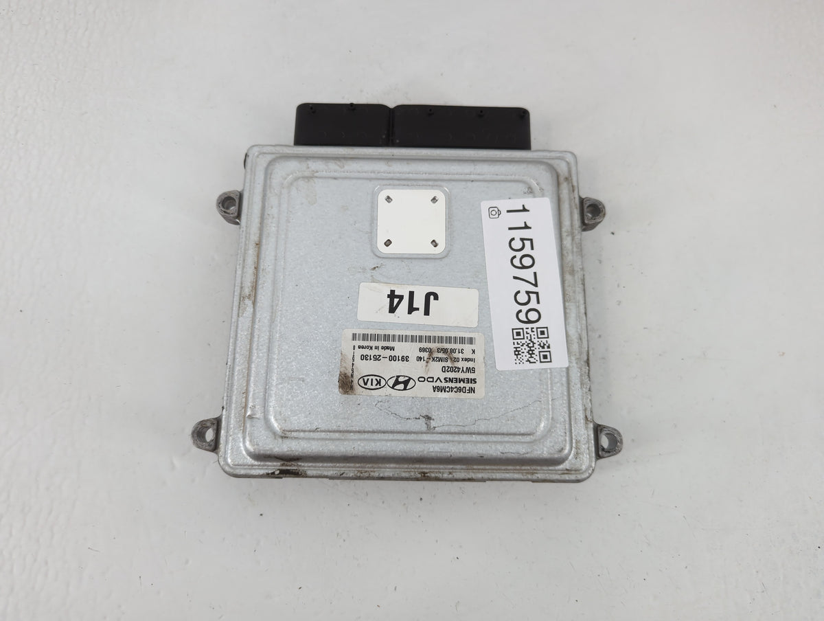 2006-2008 Hyundai Sonata PCM Engine Control Computer ECU ECM PCU OEM P/N:NFD6C4CM6A 39100-25130 Fits 2006 2007 2008 OEM Used
