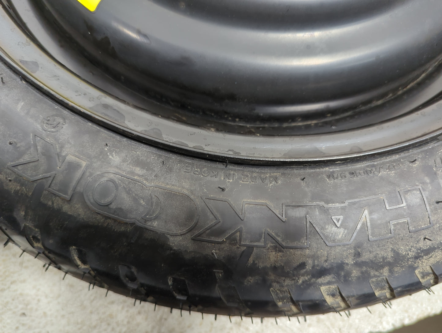 2006-2008 Hyundai Sonata Spare Donut Tire Wheel Rim Oem - Oemusedautoparts1.com