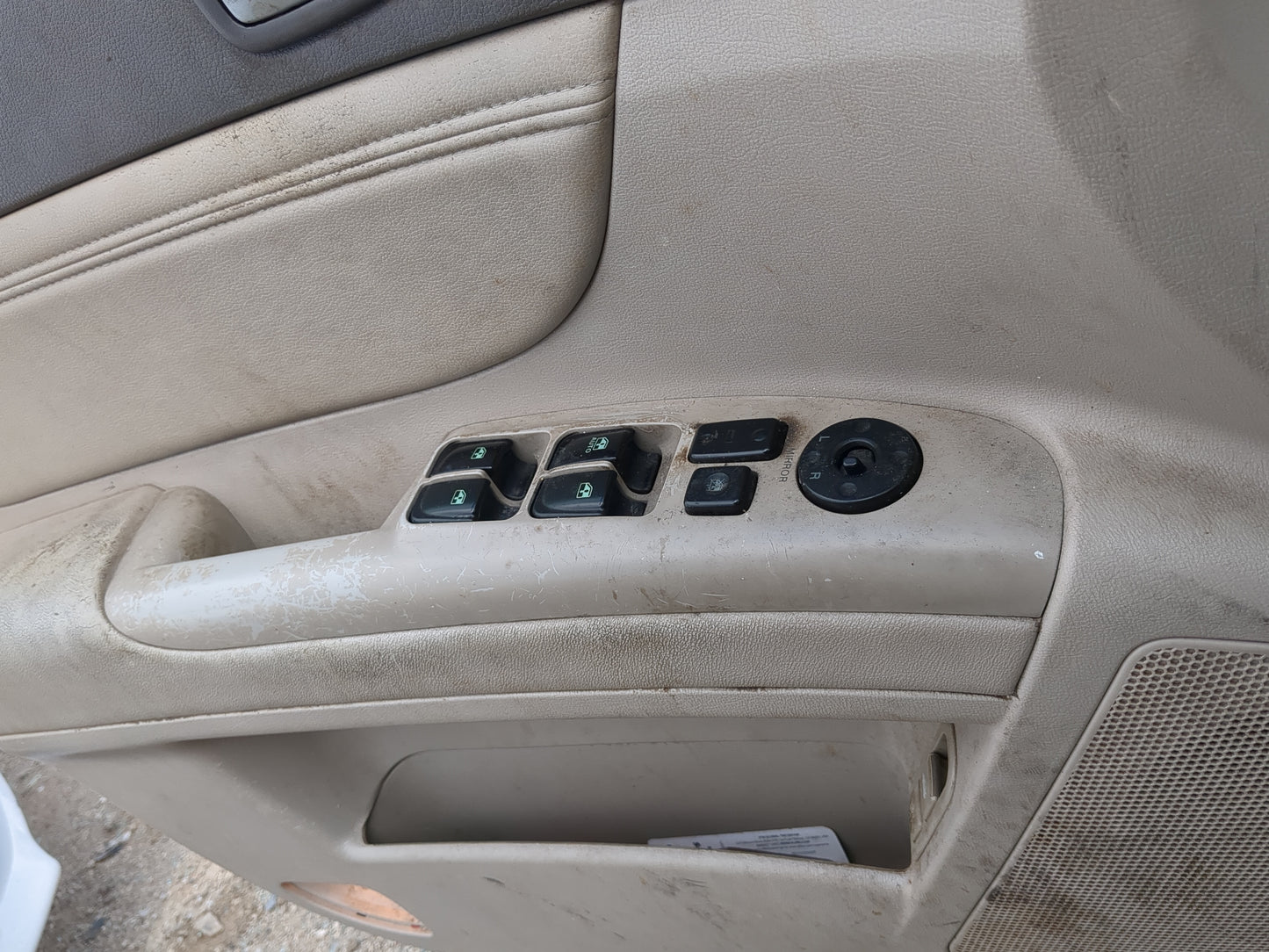 2006-2008 Hyundai Sonata Master Power Window Switch Replacement Driver Side Left Fits Fits 2006 2007 2008 OEM Used Auto Part