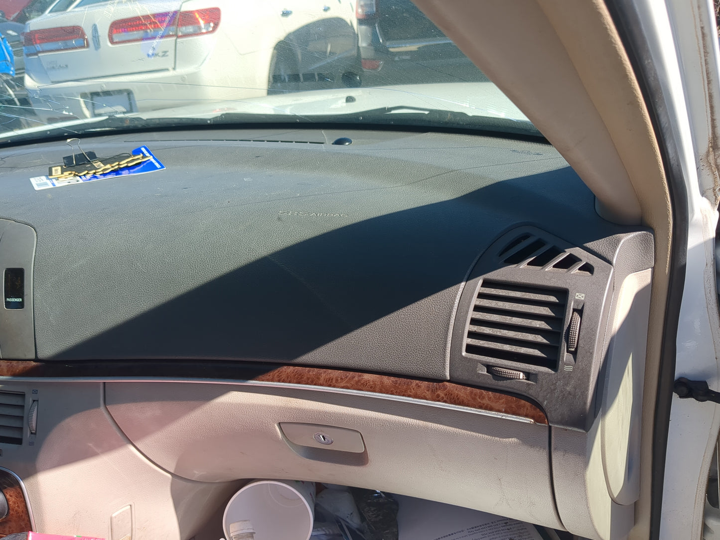 2006-2008 Hyundai Sonata Air Bag Passenger Right Dashboard OEM Fits Fits 2006 2007 2008 OEM Used Auto Parts - Oemusedautopar
