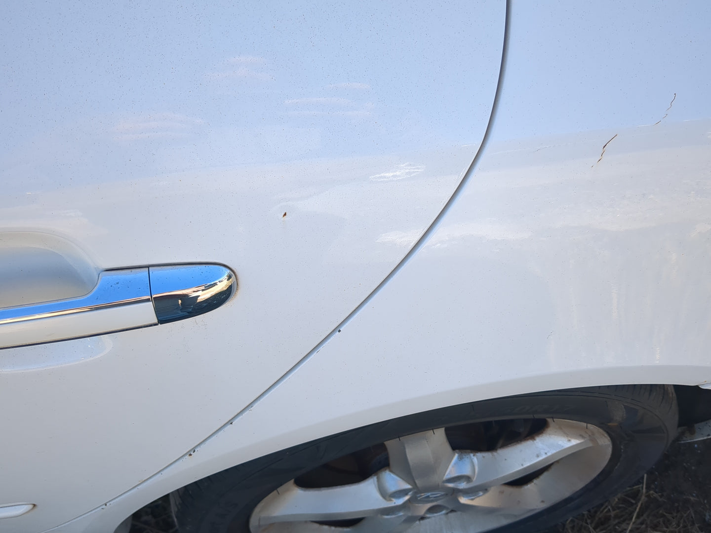 2006-2010 Hyundai Sonata Driver Rear Door Oem 1209189 - Oemusedautoparts1.com