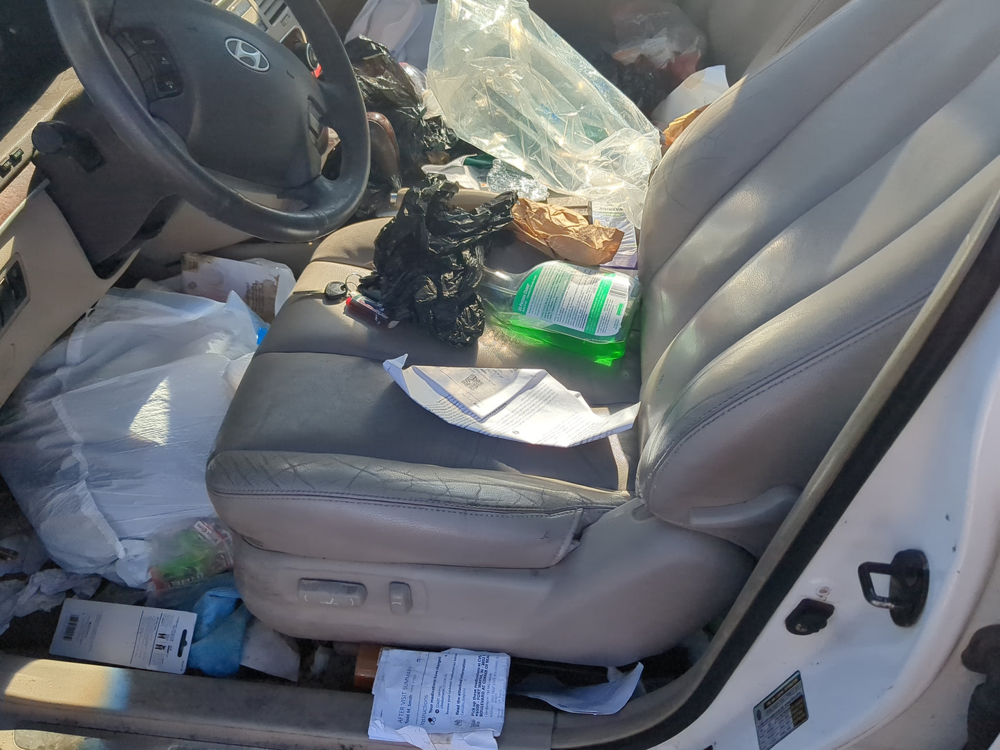 2006-2008 Hyundai Sonata Driver Front Seat Oem - Oemusedautoparts1.com
