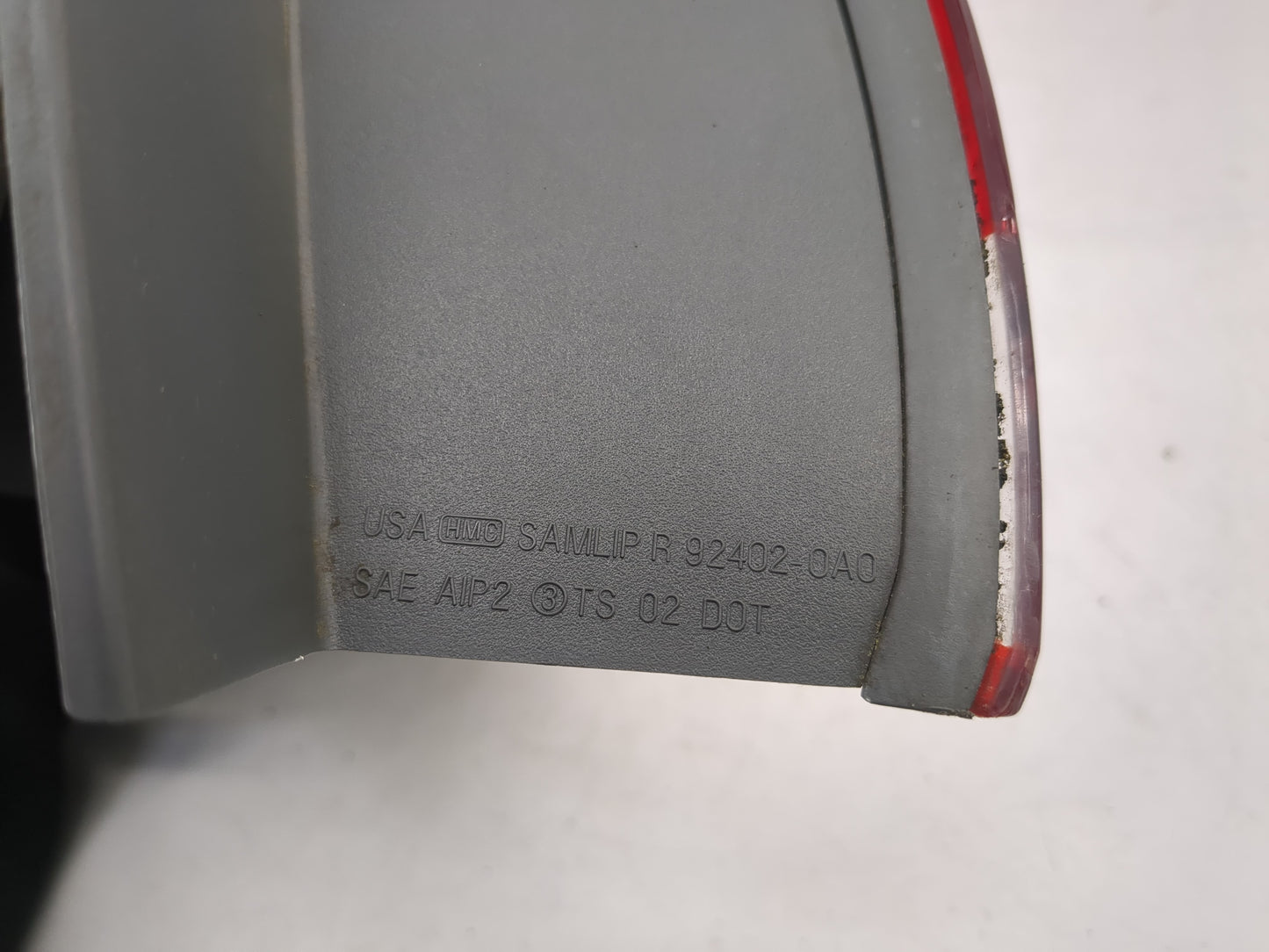 2006-2008 Hyundai Sonata Tail Light Assembly Passenger Right OEM Fits Fits 2006 2007 2008 OEM Used Auto Parts - Oemusedautop