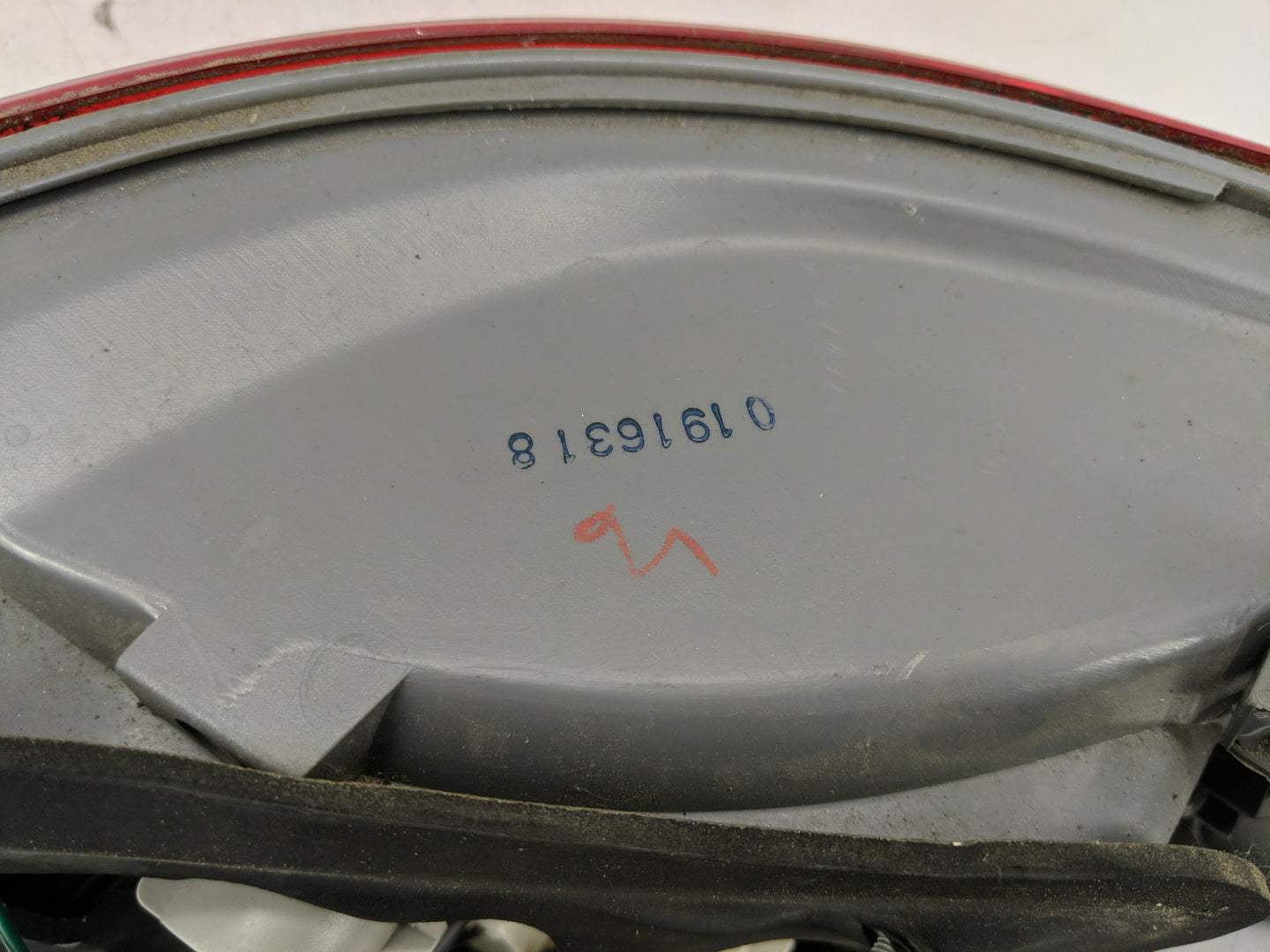 2006-2008 Hyundai Sonata Tail Light Assembly Passenger Right OEM Fits Fits 2006 2007 2008 OEM Used Auto Parts - Oemusedautop