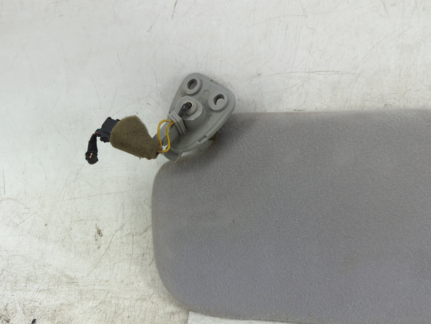 2006 Hyundai Sonata Sun Visor Shade Replacement Passenger Right Mirror Fits OEM Used Auto Parts - Oemusedautoparts1.com