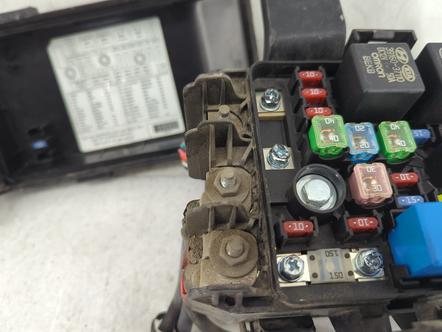 2006-2010 Hyundai Sonata Fusebox Fuse Box Panel Relay Module P/N:91950-3K510 Fits Fits 2006 2007 2008 2009 2010 OEM Used Aut
