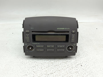 2006 Hyundai Sonata Radio AM FM Cd Player Receiver Replacement P/N:96180-0A100QZ VP5HBF-18C869-BH Fits OEM Used Auto Parts -