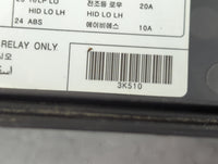 2006-2010 Hyundai Sonata Fusebox Fuse Box Panel Relay Module Fits Fits 2006 2007 2008 2009 2010 OEM Used Auto Parts - Oemuse