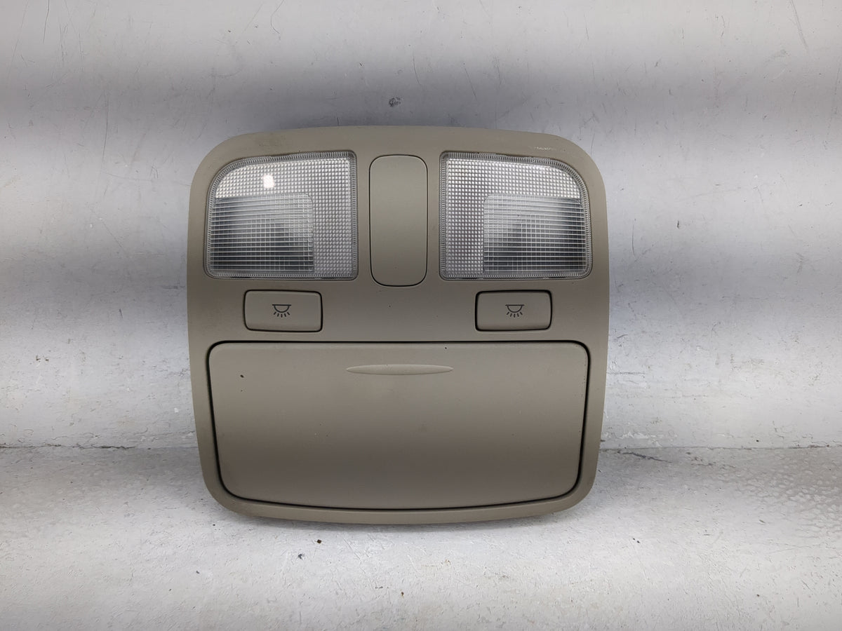 2006-2007 Hyundai Sonata Overhead Roof Console Tan - Oemusedautoparts1.com