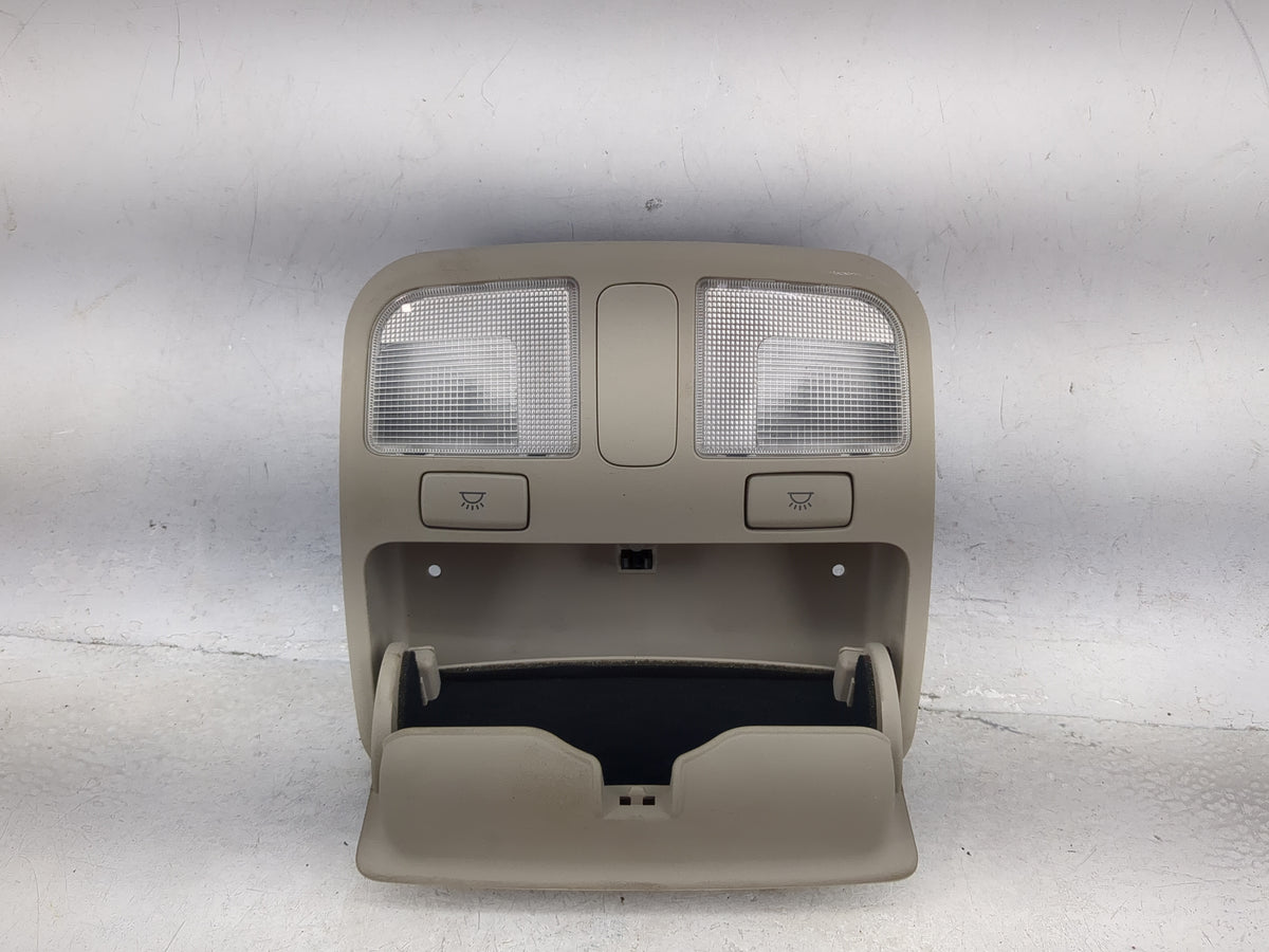 2006-2007 Hyundai Sonata Overhead Roof Console Tan - Oemusedautoparts1.com