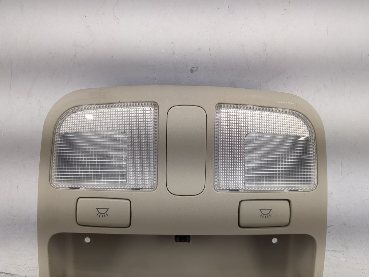 2006-2007 Hyundai Sonata Overhead Roof Console Tan - Oemusedautoparts1.com