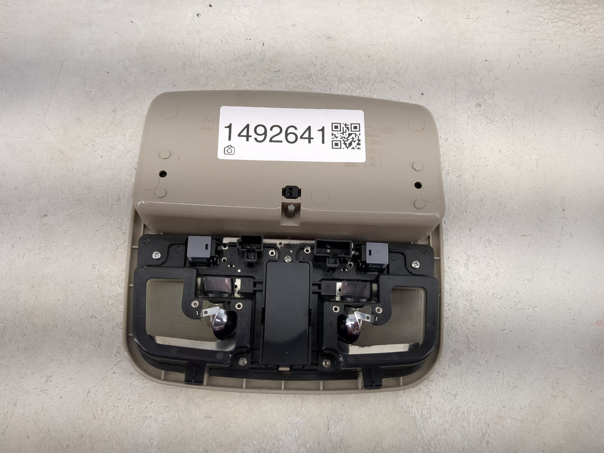 2006-2007 Hyundai Sonata Overhead Roof Console Tan - Oemusedautoparts1.com