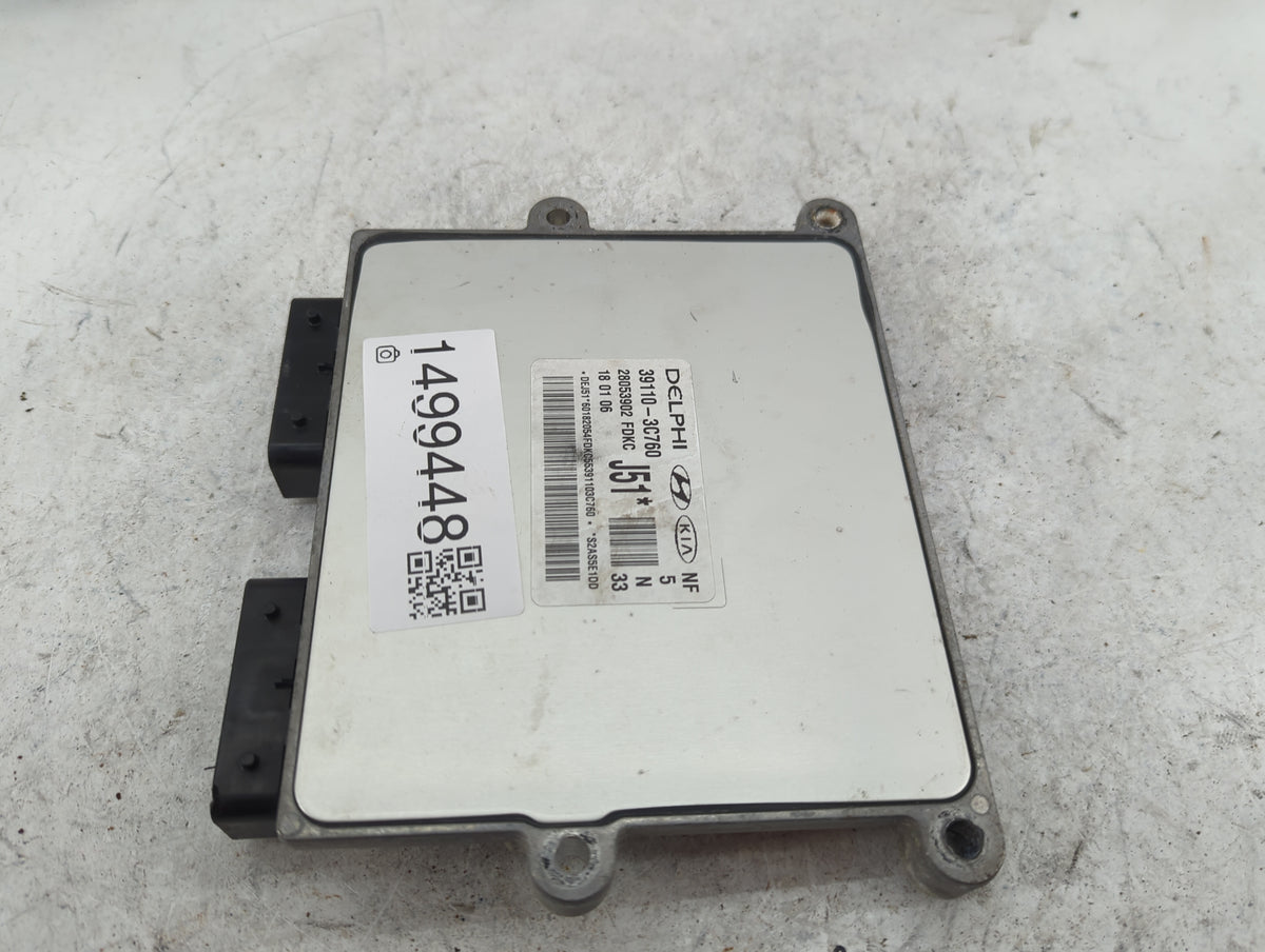 2006-2008 Hyundai Sonata PCM Engine Control Computer ECU ECM PCU OEM P/N:39110-3C760 28053902 Fits Fits 2006 2007 2008 OEM U