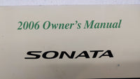 2006 Hyundai Sonata Owners Manual Book Guide OEM Used Auto Parts - Oemusedautoparts1.com