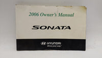 2006 Hyundai Sonata Owners Manual Book Guide OEM Used Auto Parts - Oemusedautoparts1.com