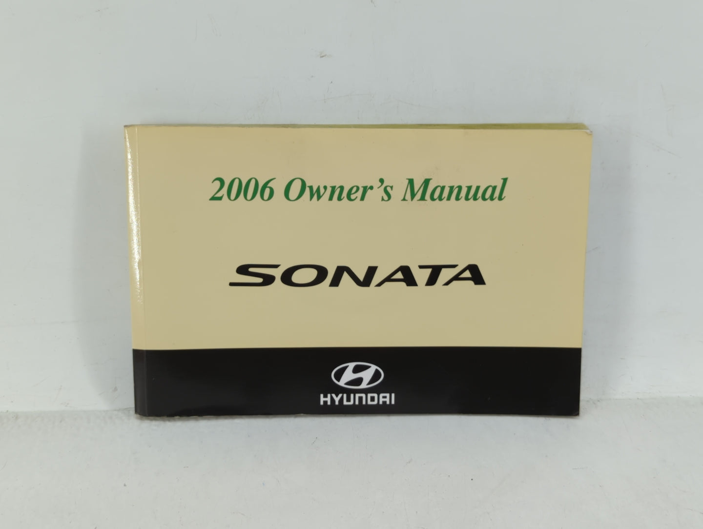 2006 Hyundai Sonata Owners Manual Book Guide OEM Used Auto Parts - Oemusedautoparts1.com