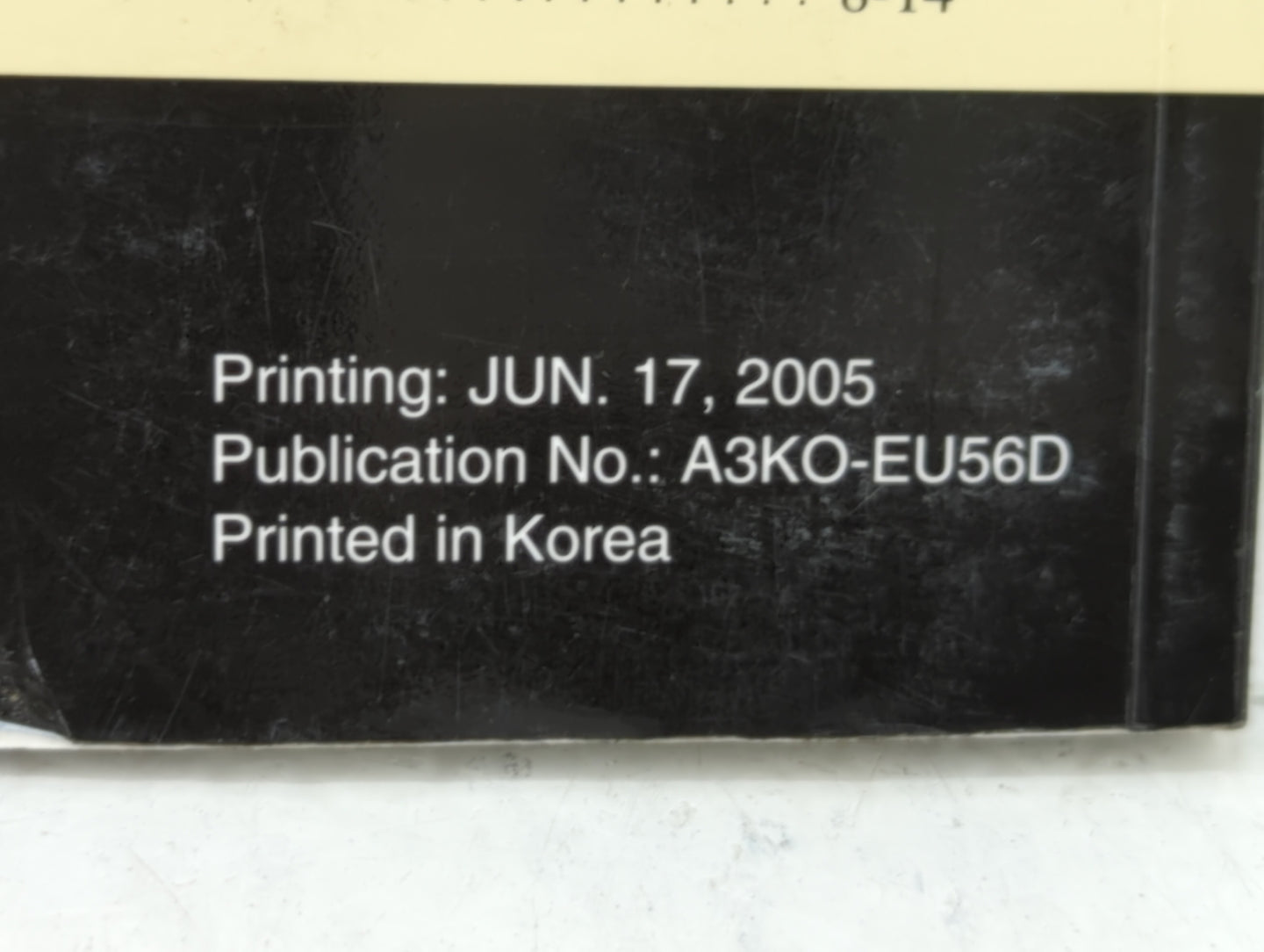2006 Hyundai Sonata Owners Manual Book Guide OEM Used Auto Parts - Oemusedautoparts1.com