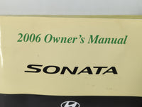 2006 Hyundai Sonata Owners Manual Book Guide OEM Used Auto Parts - Oemusedautoparts1.com