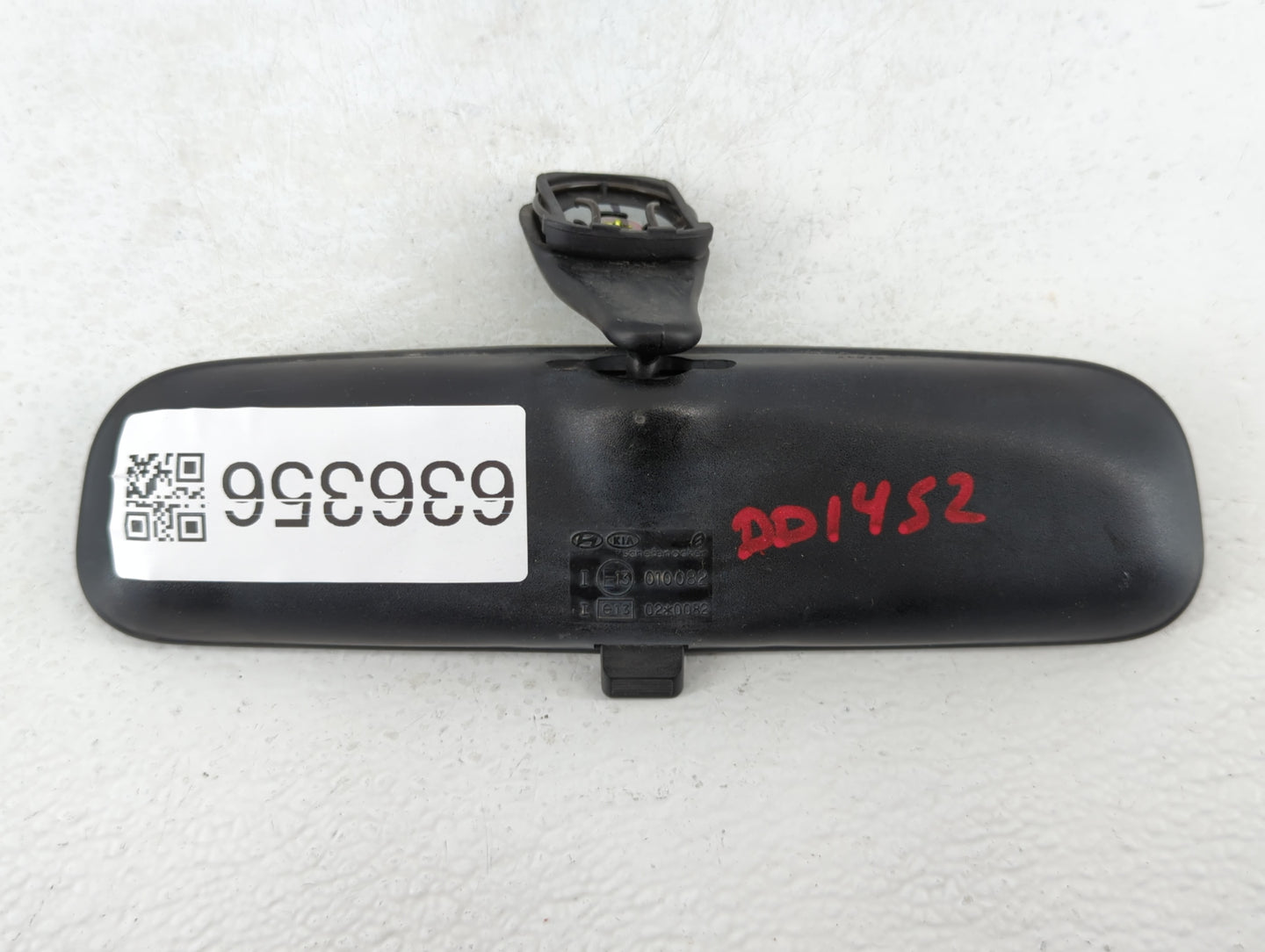 2006-2015 Hyundai Sonata Interior Rear View Mirror Replacement OEM P/N:E13 02X0082 IE13010082 Fits OEM Used Auto Parts - Oem