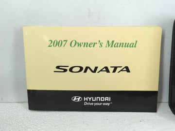 2006 Hyundai Sonata Owners Manual Book Guide P/N:A3K0-EU64H OEM Used Auto Parts