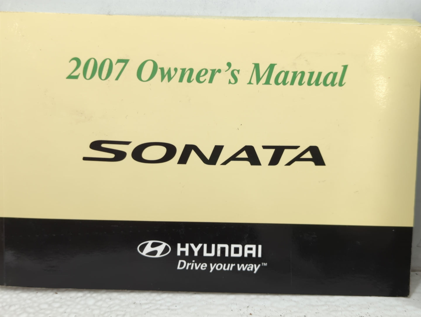 2006 Hyundai Sonata Owners Manual Book Guide P/N:A3K0-EU64H OEM Used Auto Parts - Oemusedautoparts1.com