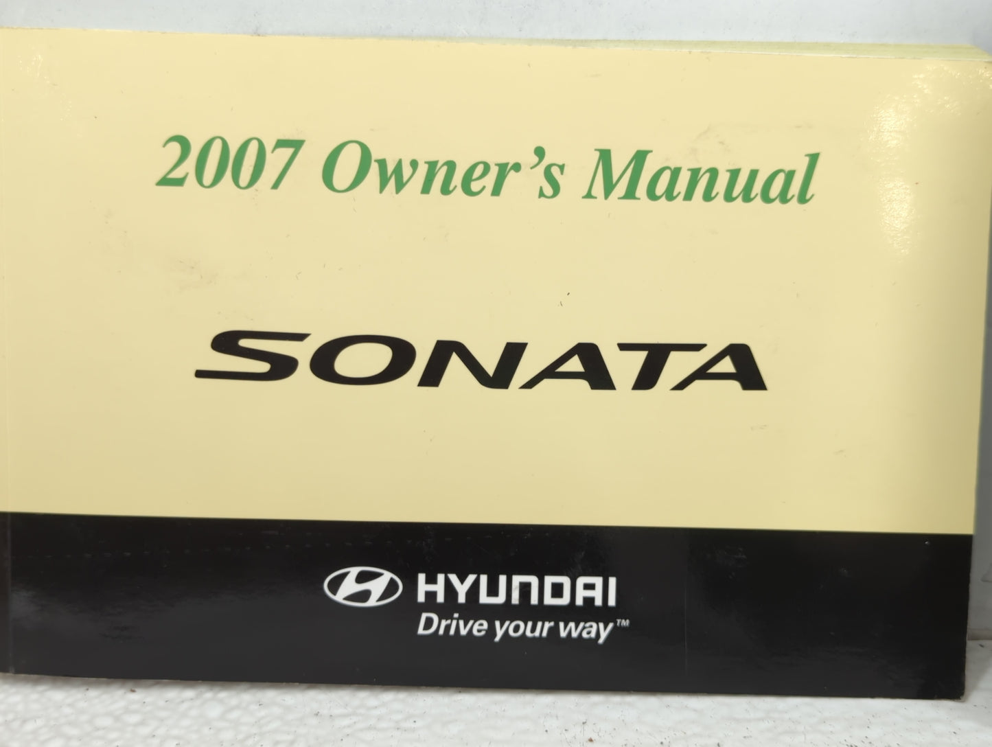 2006 Hyundai Sonata Owners Manual Book Guide P/N:A3K0-EU64H OEM Used Auto Parts - Oemusedautoparts1.com