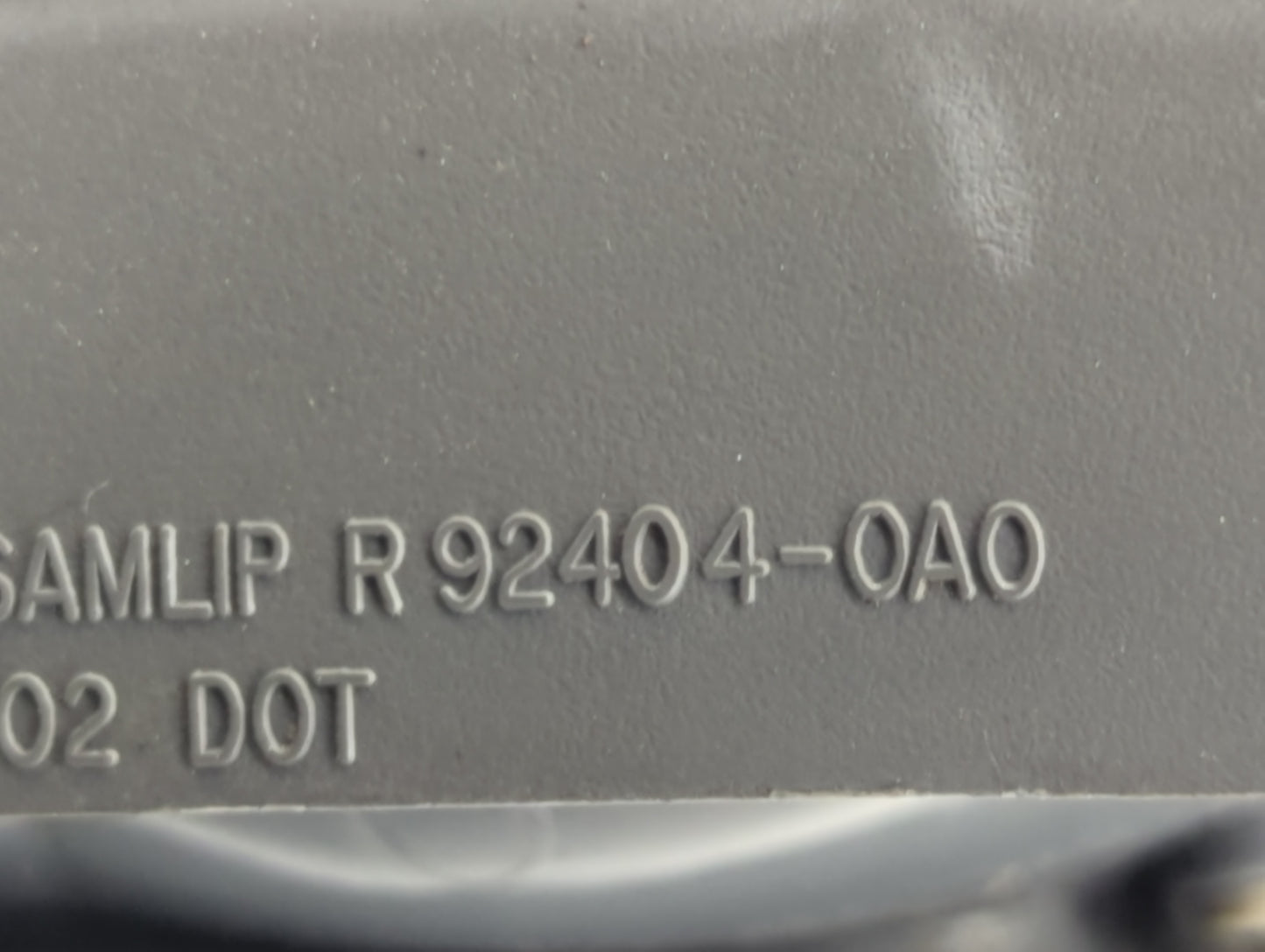 2006-2008 Hyundai Sonata Tail Light Assembly Passenger Right OEM P/N:92404-0A0 Fits Fits 2006 2007 2008 OEM Used Auto Parts 