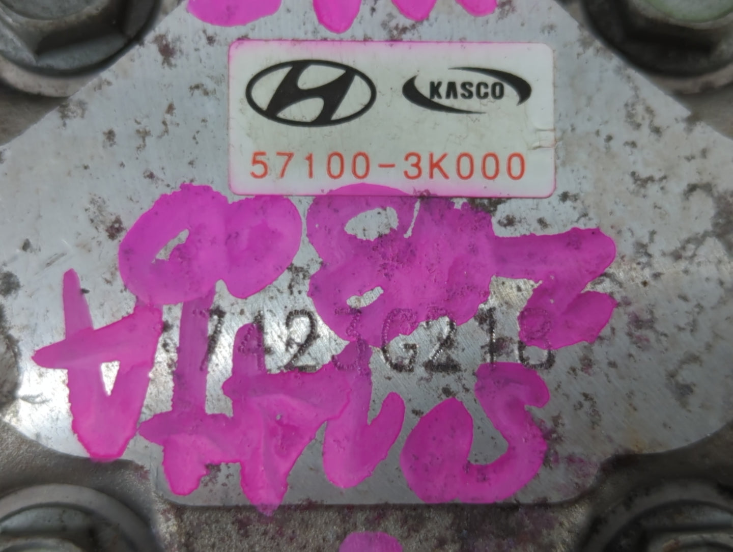 2006-2008 Hyundai Sonata Power Steering Column Pump Oem - Oemusedautoparts1.com