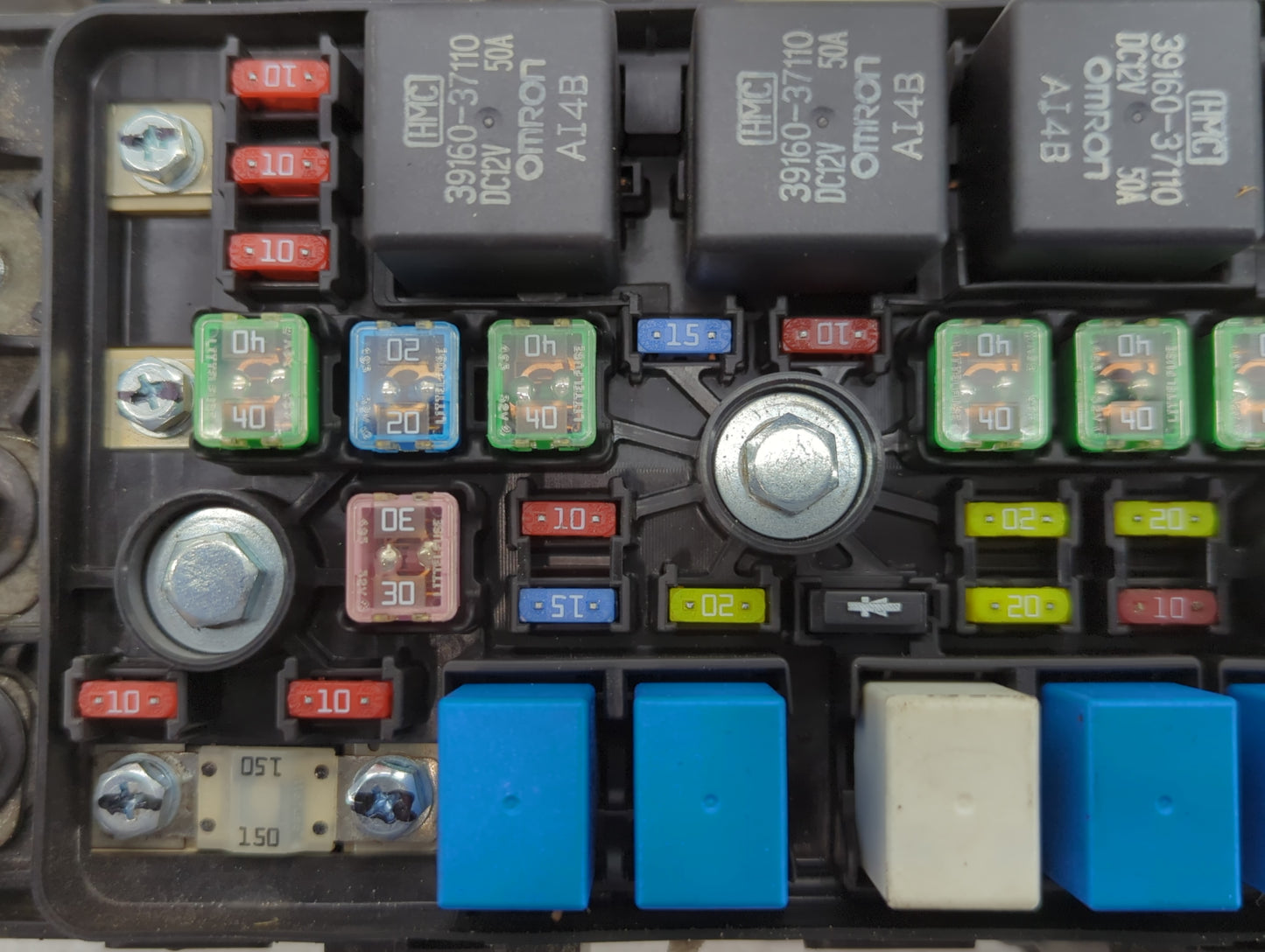 2006-2010 Hyundai Sonata Fusebox Fuse Box Panel Relay Module P/N:051007 91950-3K540 Fits Fits 2006 2007 2008 2009 2010 OEM U