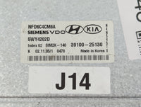 2006-2008 Hyundai Sonata PCM Engine Control Computer ECU ECM PCU OEM P/N:39100-25130 Fits Fits 2006 2007 2008 OEM Used Auto 