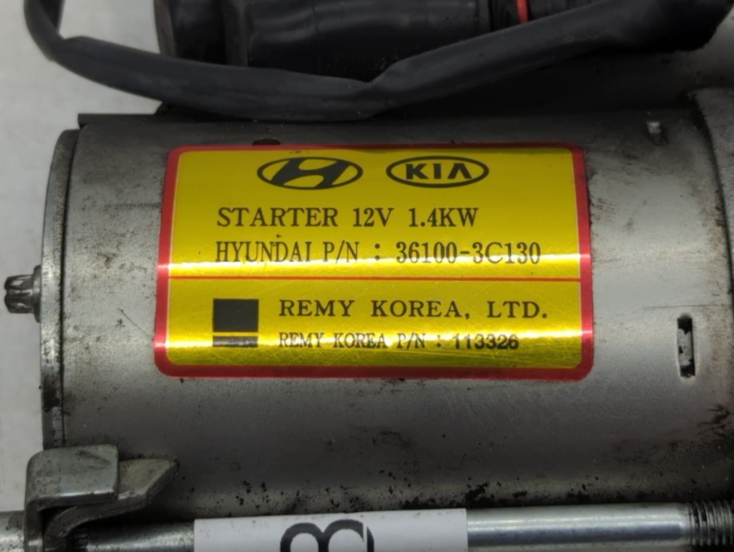 2006 Hyundai Sonata Car Starter Motor Solenoid OEM P/N:36100-3C130 Fits OEM Used Auto Parts - Oemusedautoparts1.com