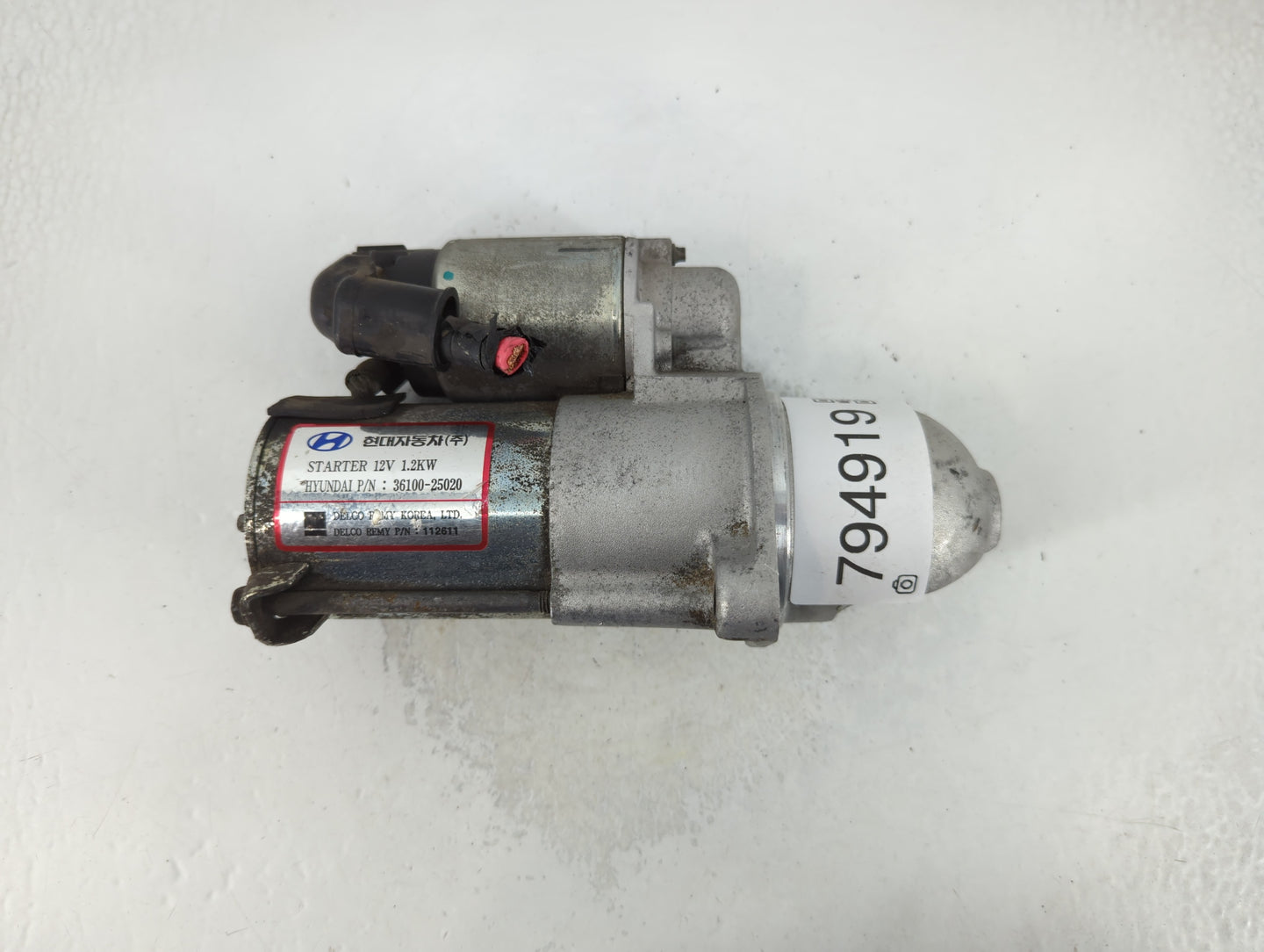 2006-2010 Hyundai Sonata Car Starter Motor Solenoid OEM P/N:36100-25020 Fits Fits 2006 2007 2008 2009 2010 2011 2012 OEM Use