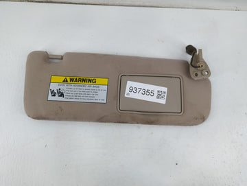 2006 Hyundai Sonata Sun Visor Shade Replacement Passenger Right Mirror Fits OEM Used Auto Parts