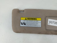 2006 Hyundai Sonata Sun Visor Shade Replacement Passenger Right Mirror Fits OEM Used Auto Parts - Oemusedautoparts1.com