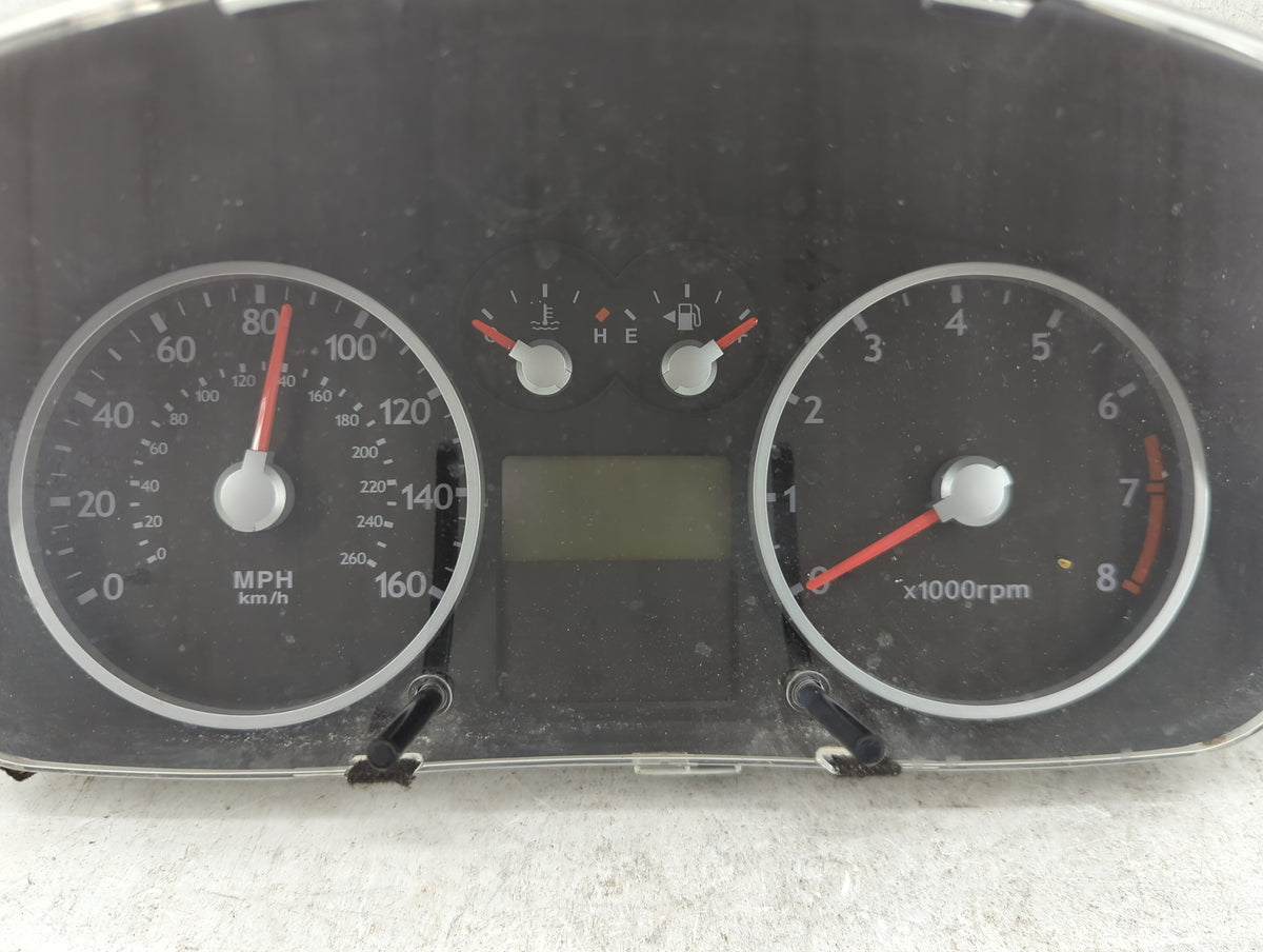 2005-2006 Hyundai Tiburon Instrument Cluster Speedometer Gauges P/N:G96AJ2 94011-2C285 Miles: Fits Fits 2005 2006 OEM Used A