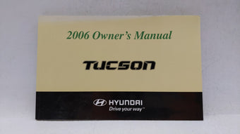 compare product 2006 Hyundai Tucson Owners Manual Book Guide OEM Used Auto Parts