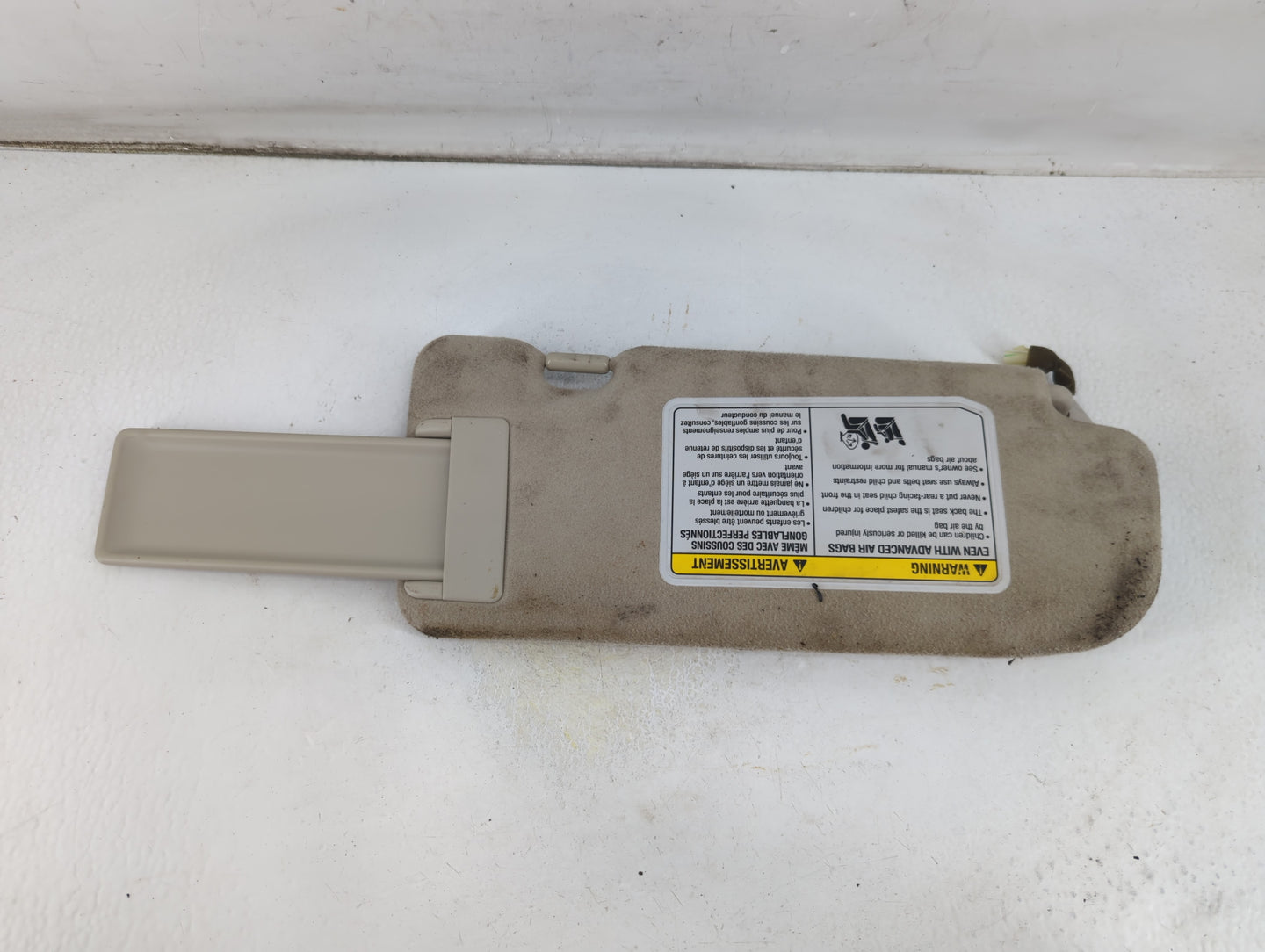 2005-2007 Infiniti G35 Sun Visor Shade Replacement Driver Left Mirror Fits Fits 2005 2006 2007 OEM Used Auto Parts - Oemused