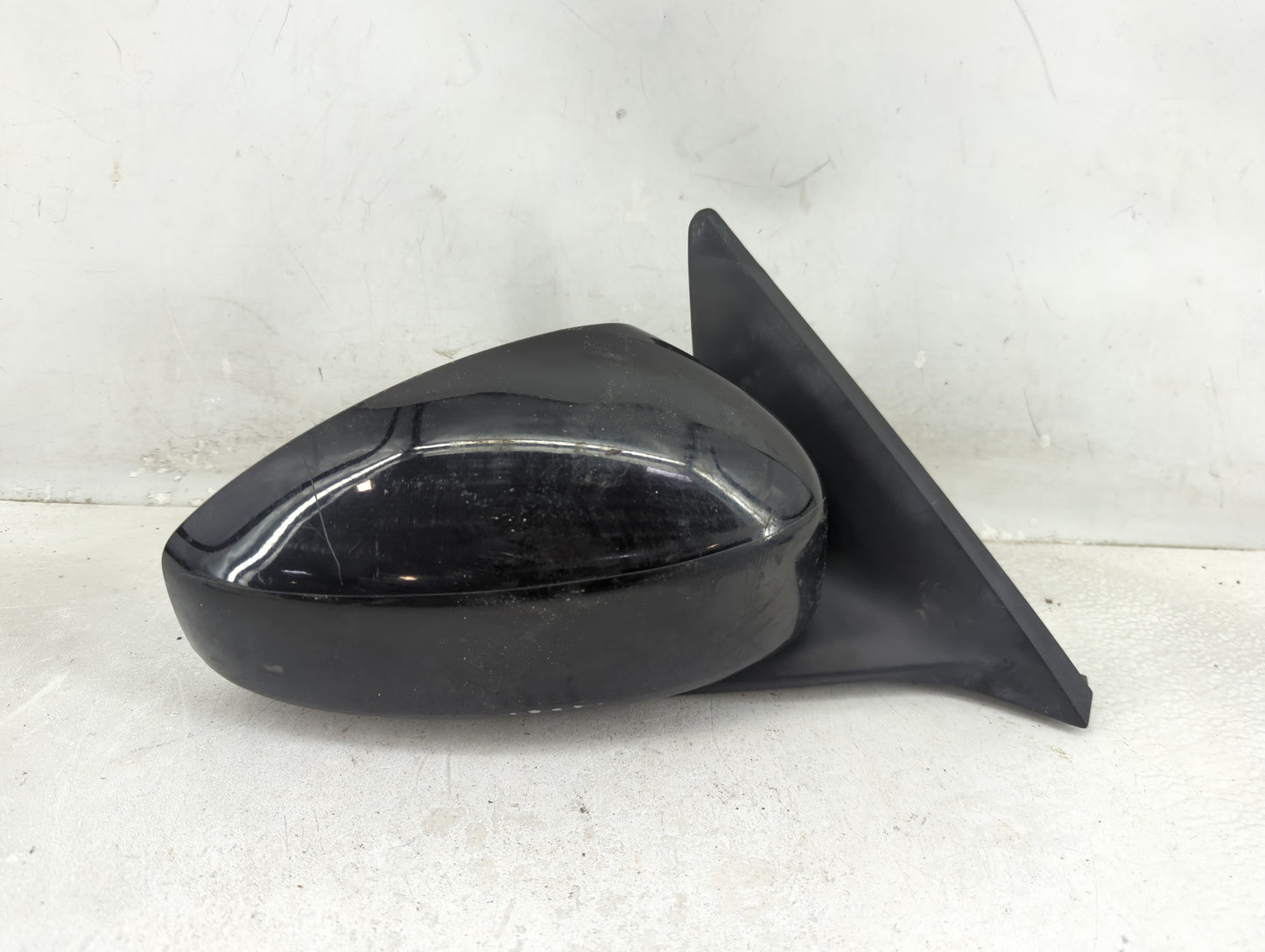 2003-2007 Infiniti G35 Driver Left Side View Manual Door Mirror Black - Oemusedautoparts1.com